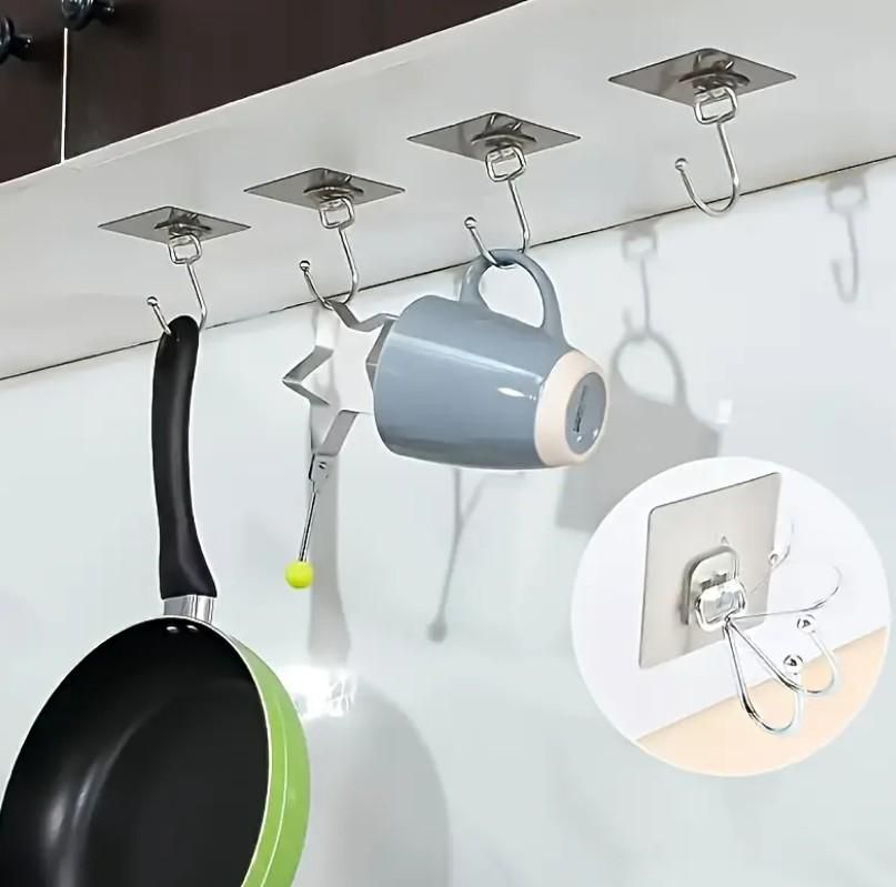 Golden Large Hooks for Hanging (Multiple Pack)